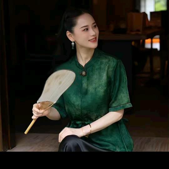 萧娘•香云纱私服分享