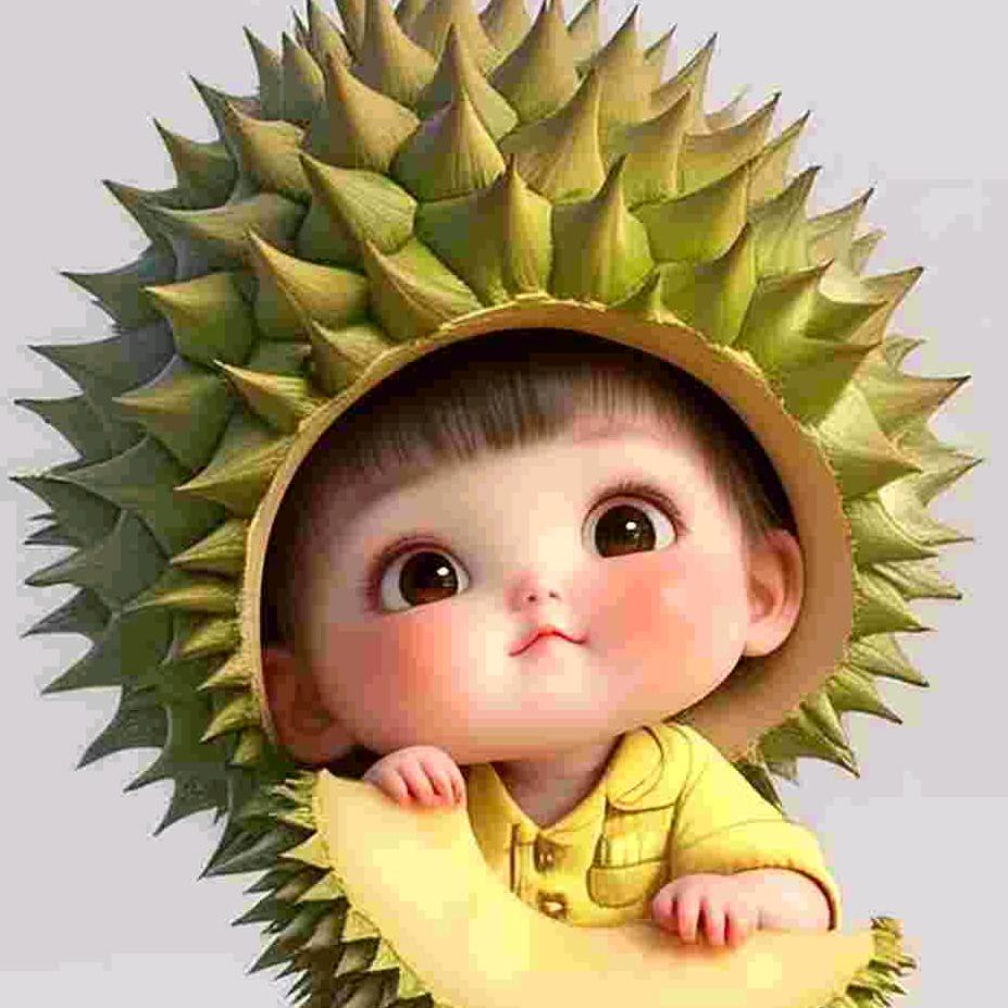 卖榴莲的小姐姐