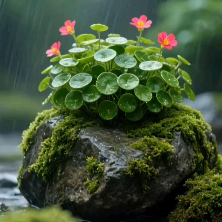 洒落凡尘的雨