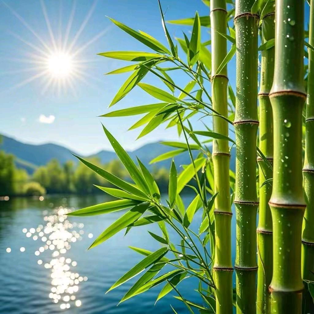 皓影鸣竹