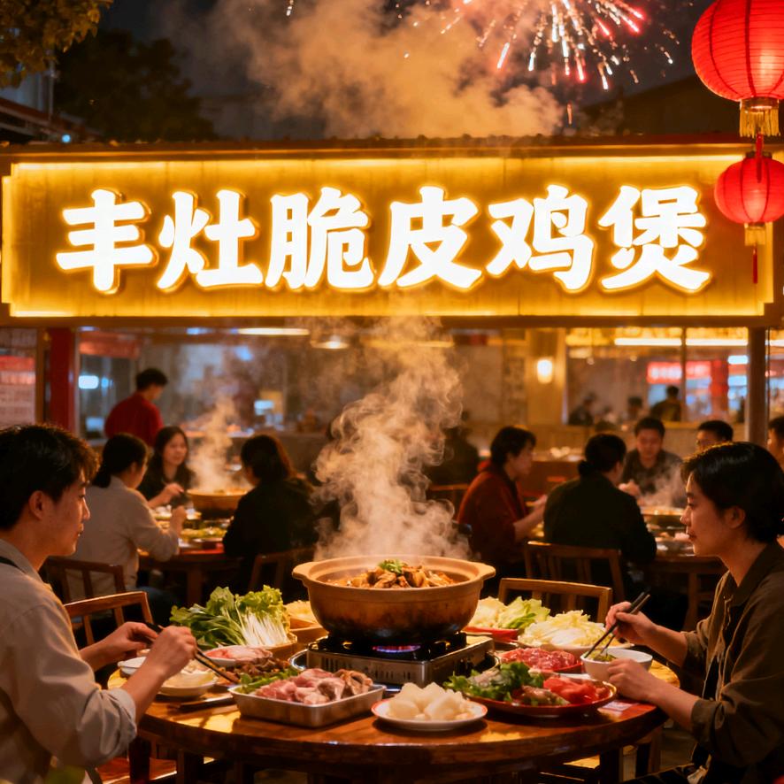 丰灶脆皮鸡煲(博白店)官方号