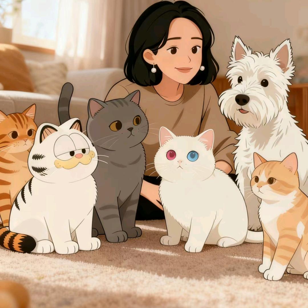 猫孩儿狗娃儿和牛妈妈