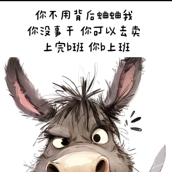 别跟我说话😐我嫌阿达