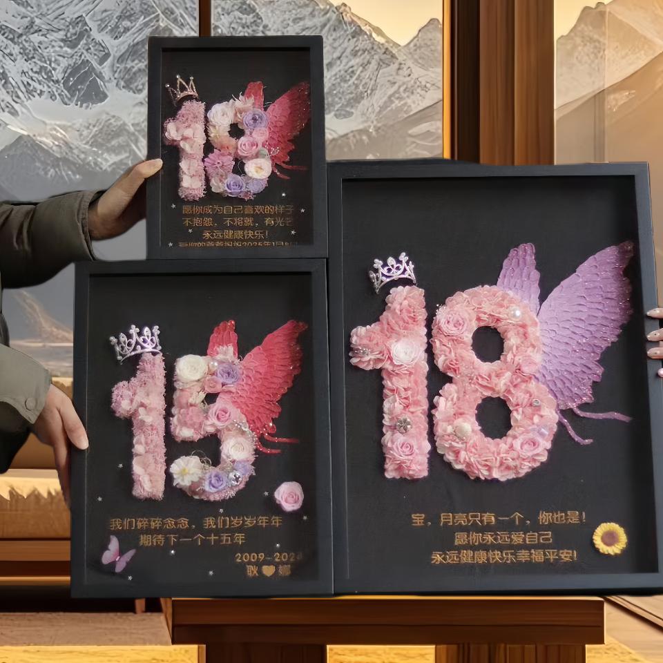 暖忆花存♥永生花定制