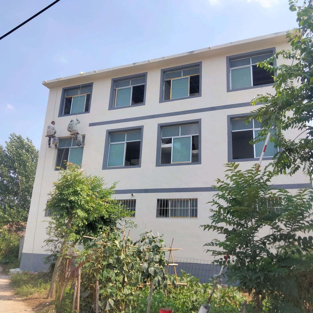 <<朱学武外墙翻新喷砂>>真石漆，水包砂