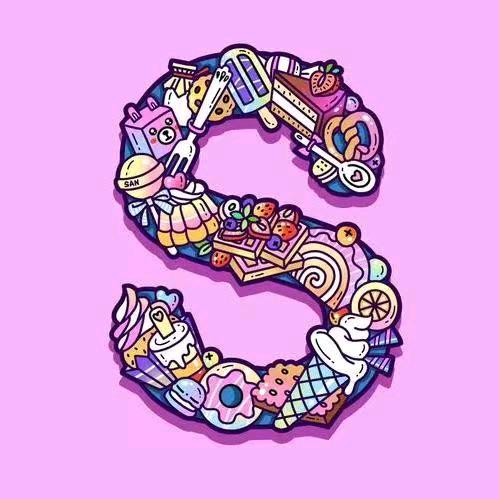 S，