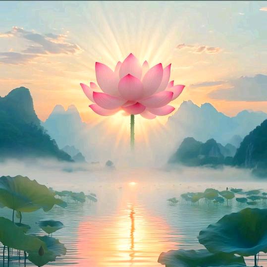 一朵莲  🙏   🌸