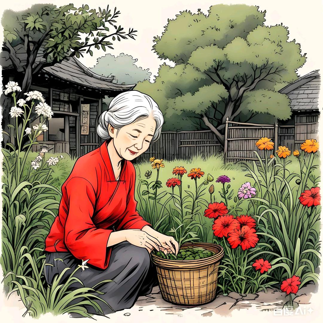外婆的百草园