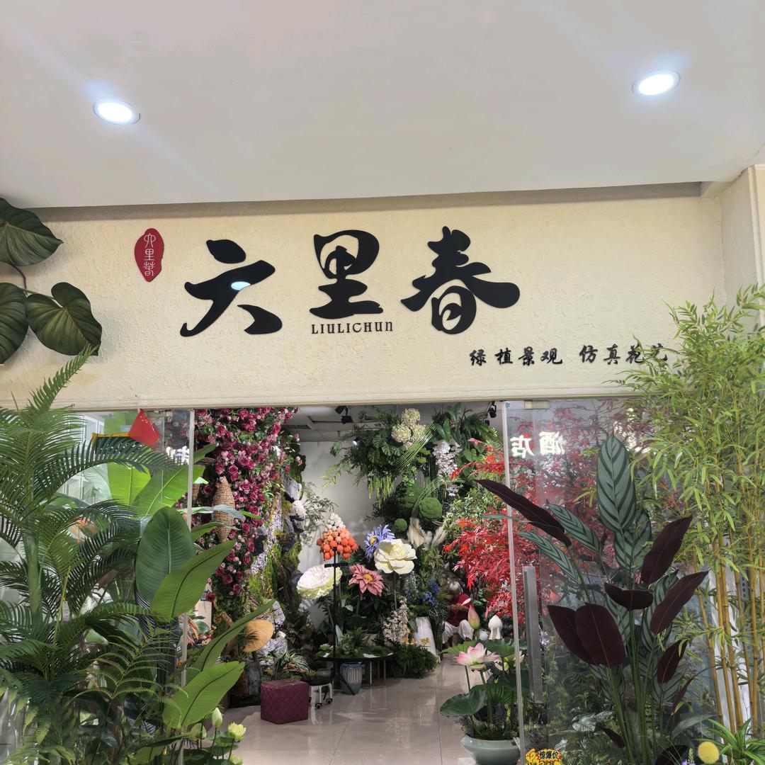 郑州六里春仿真绿植（花艺）造景 黄豆豆