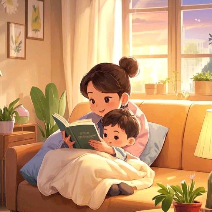小虾米妈妈讲故事