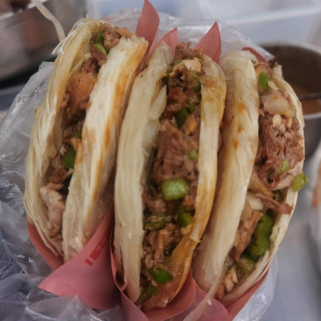 孙雨，板桥镇，肉夹馍，凉皮