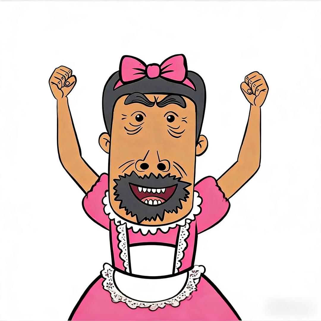 牛爷爷穿女仆装勾引壮壮妈