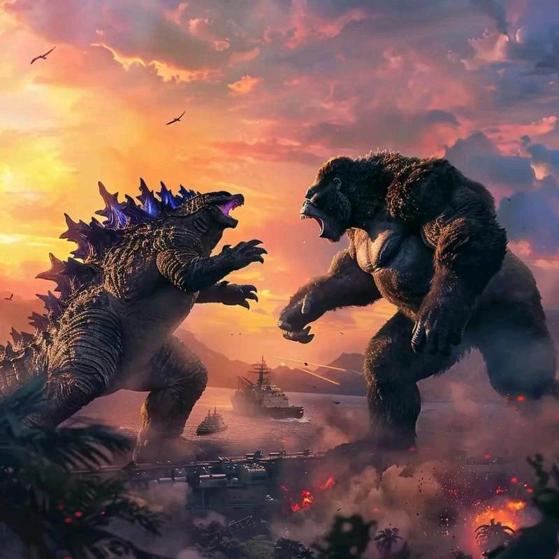 毛毛大战哥斯拉