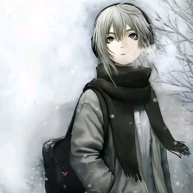 泪水打湿斜刘海