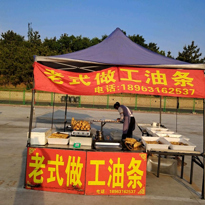 老式油条-传统手艺人