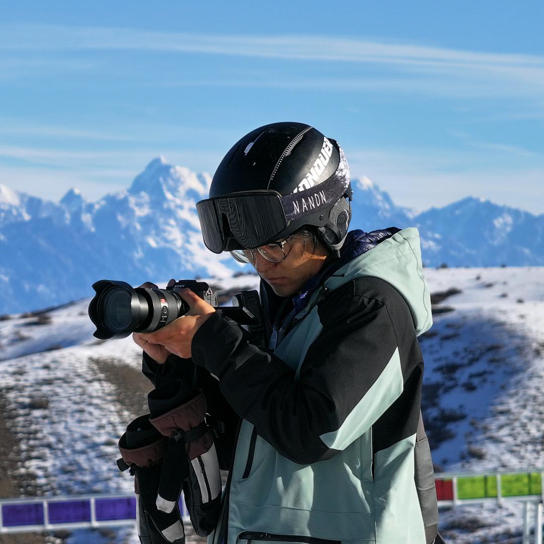 新疆丝绸之路滑雪场摄影阿桐木