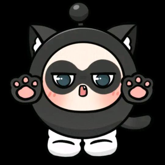 明星宝贝蛋仔小黑。