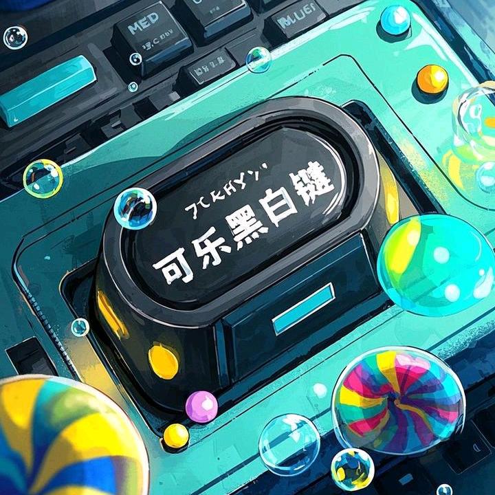 可乐黑白键