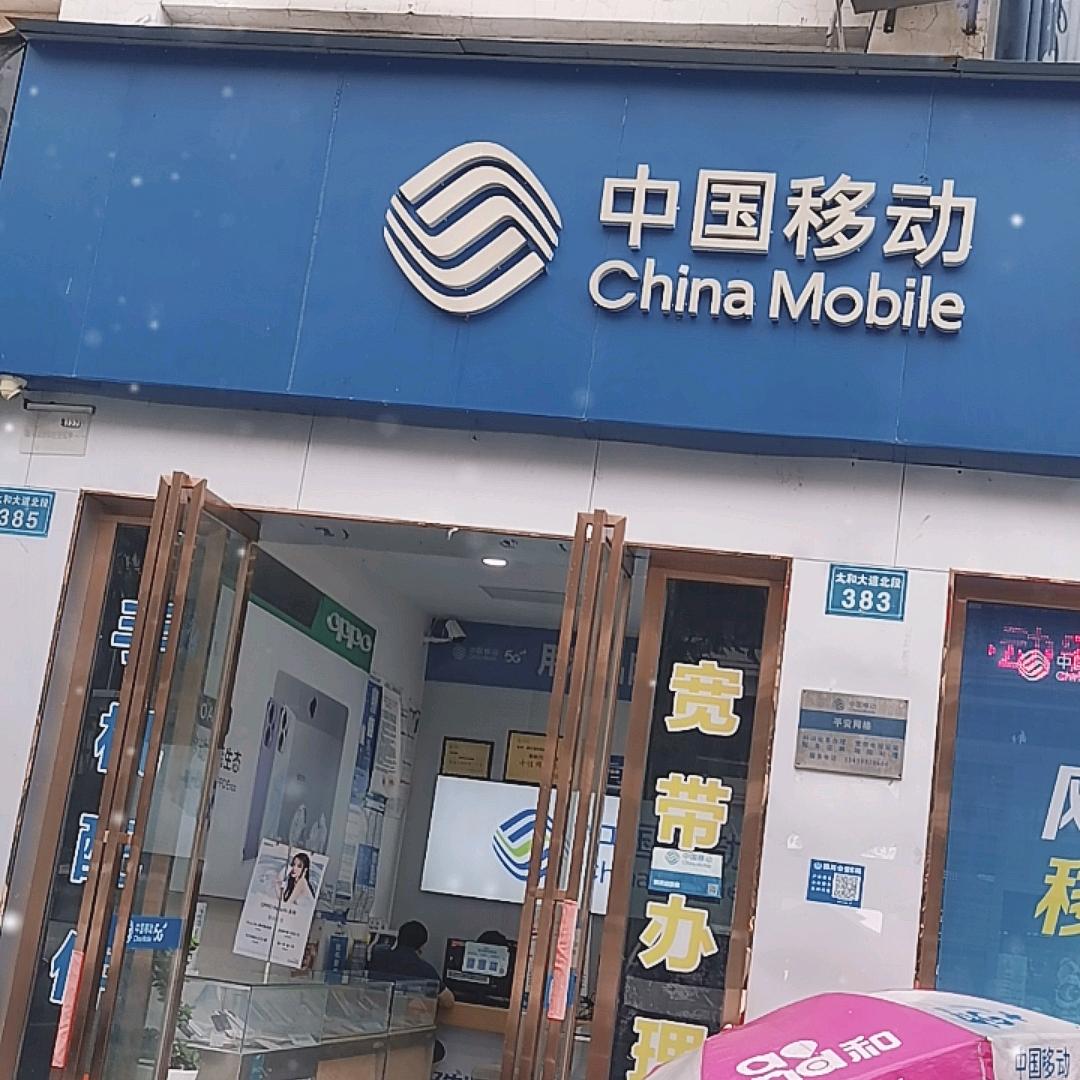 中国移动射洪城北诺亿通讯宽服站