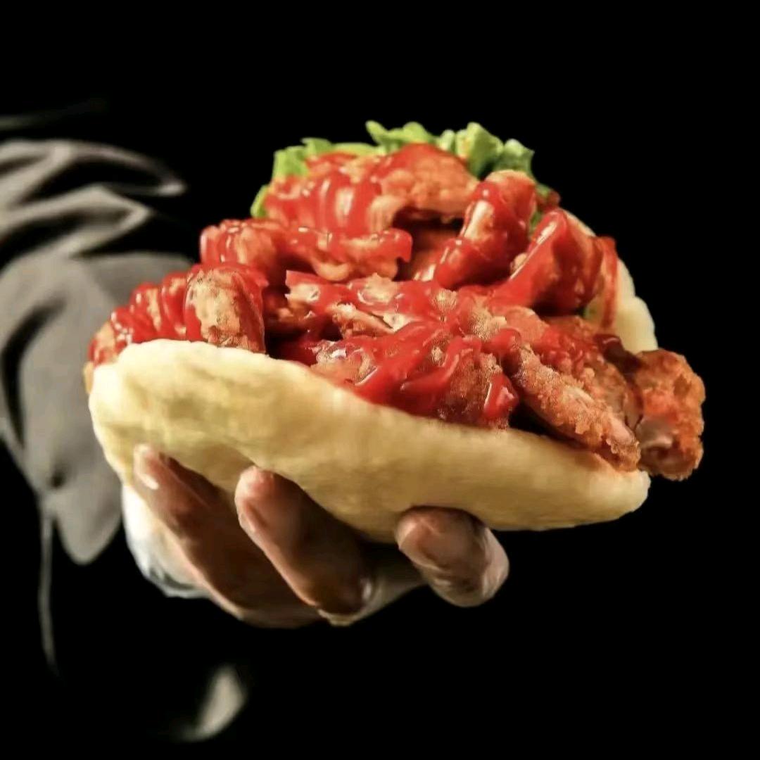 安溪 首家  老王炸鸡馍