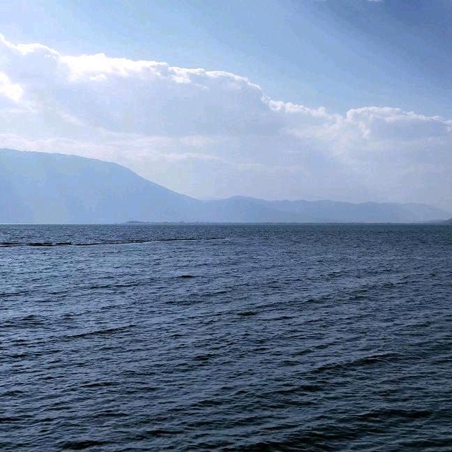 大海与夕阳共舞