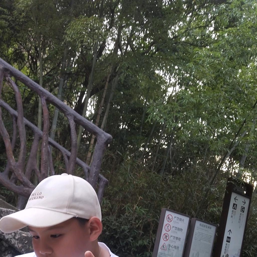 晴天。
