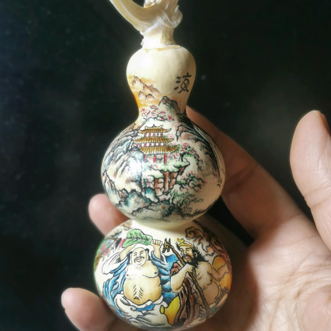 蔡老师针刺火刻葫芦玉竹定制