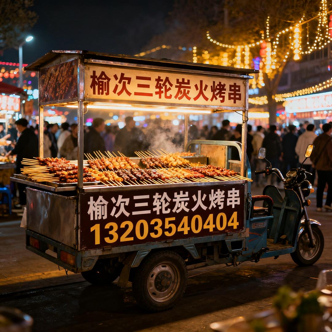 榆次三轮炭火烤串