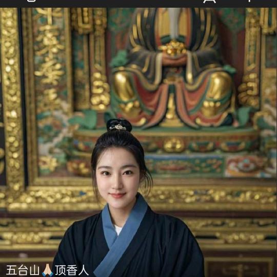 五台山顶香人🙏🏼佛七