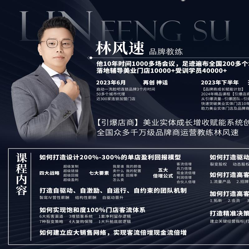 品牌运营   林教练