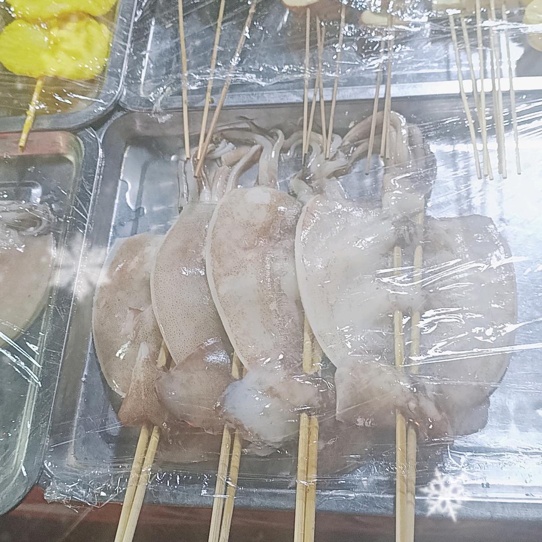 小铁板大鱿鱼。