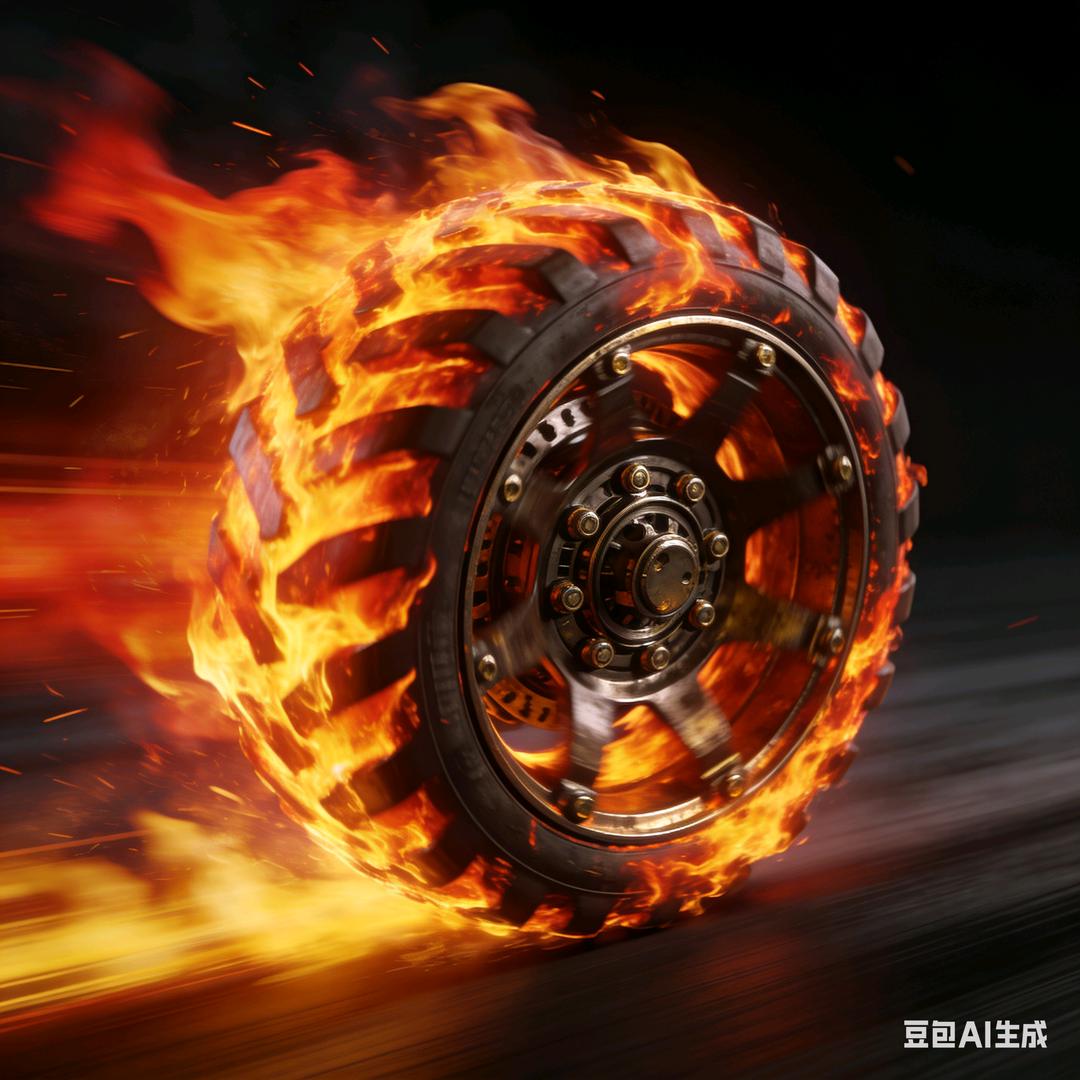 炽热的轮胎