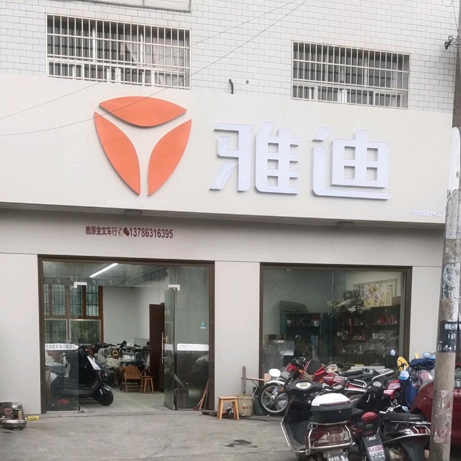 鹿原雅迪电动车