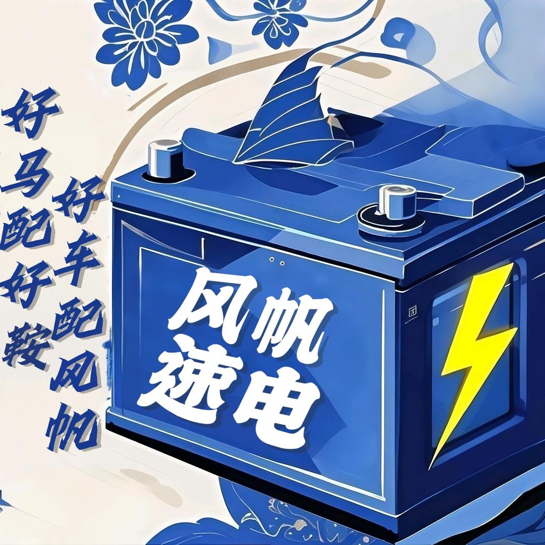 风帆速电 汽车电瓶