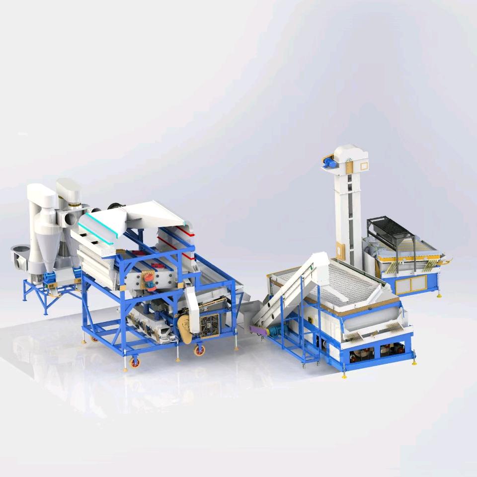 精选机、比重筛选去石