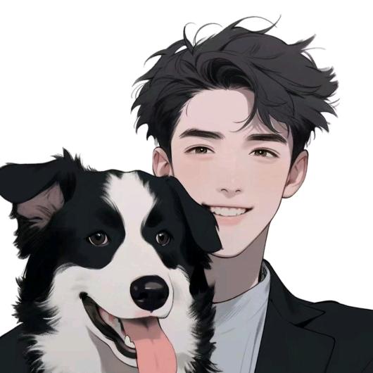 黑白格调一抹蓝