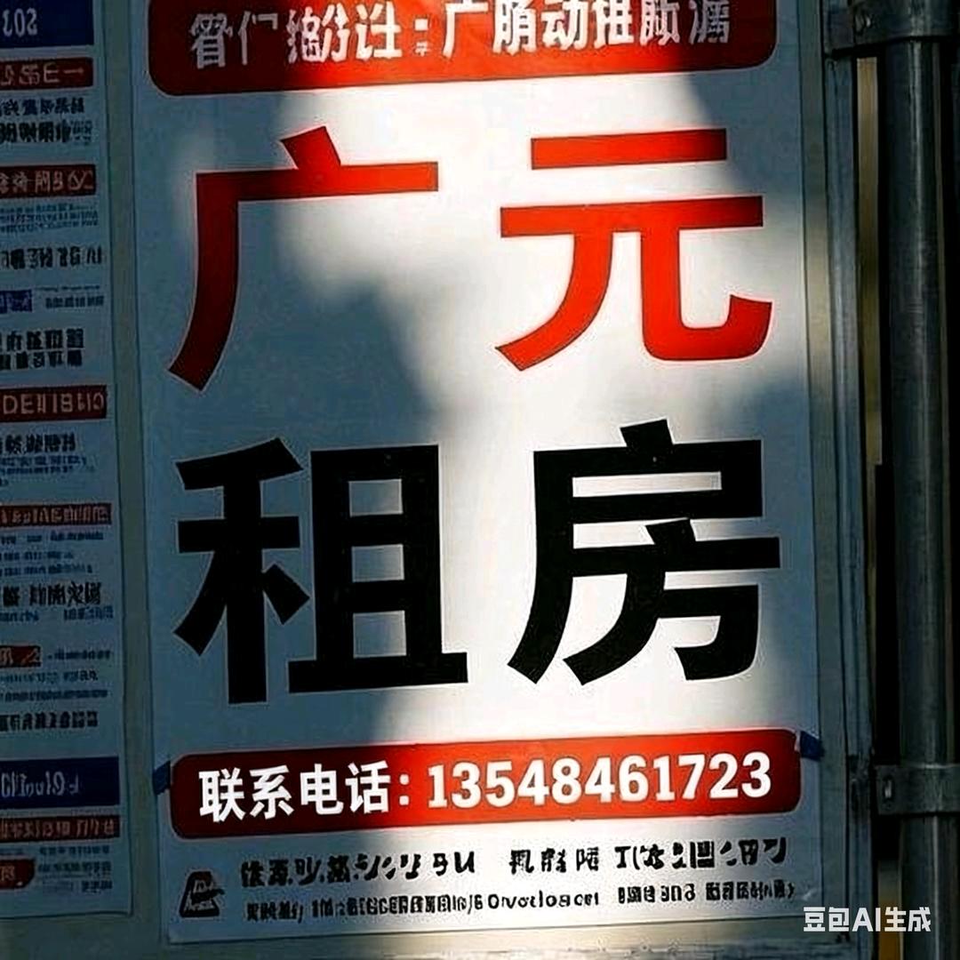 阿文 （广元租房🏠）
