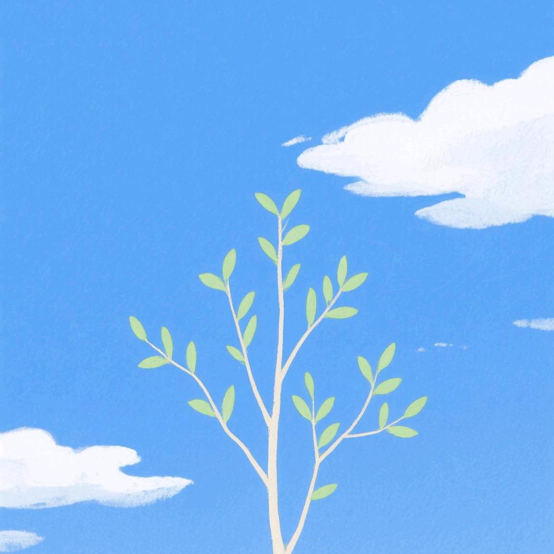 故乡的云朗诵