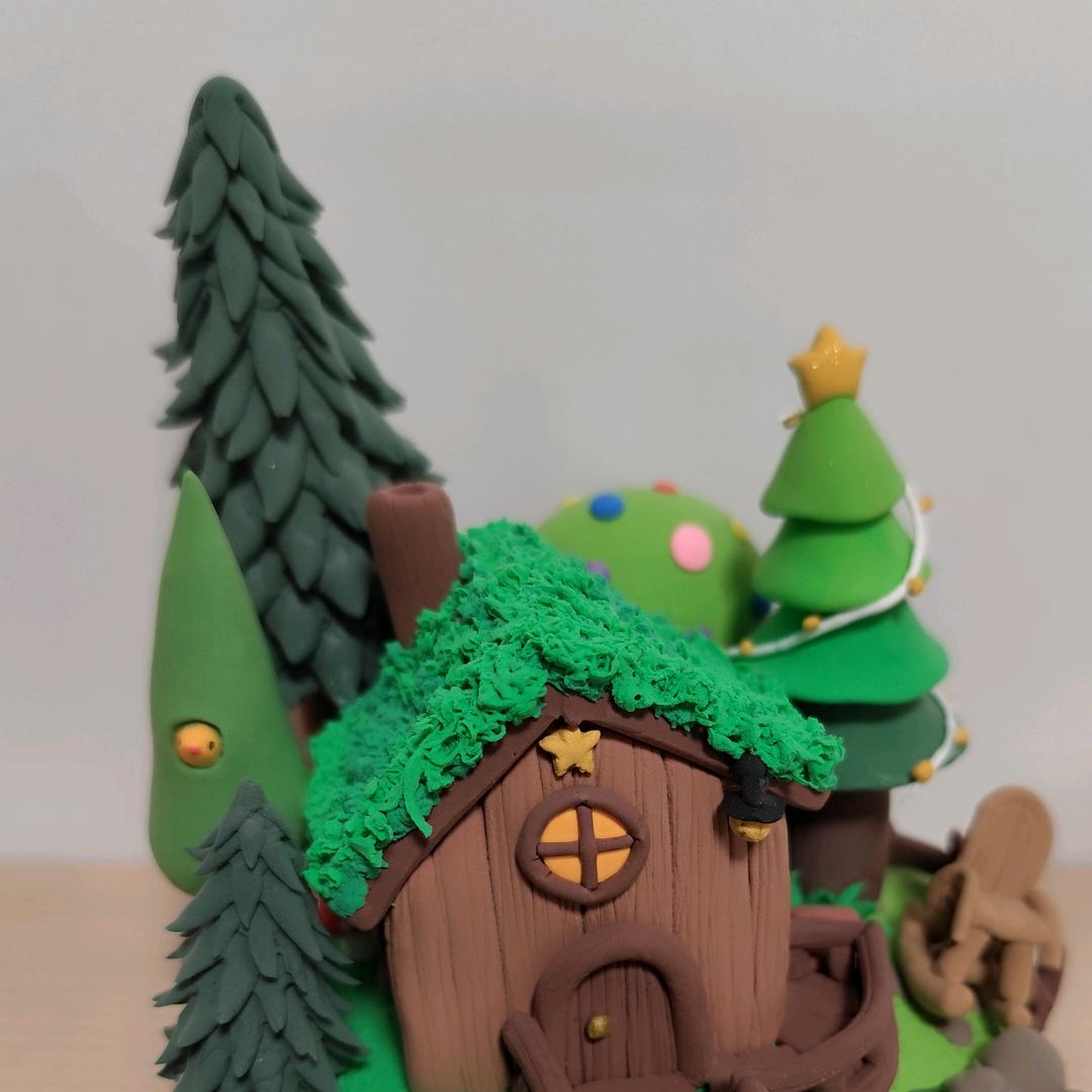 璐璐的手工粘土小屋