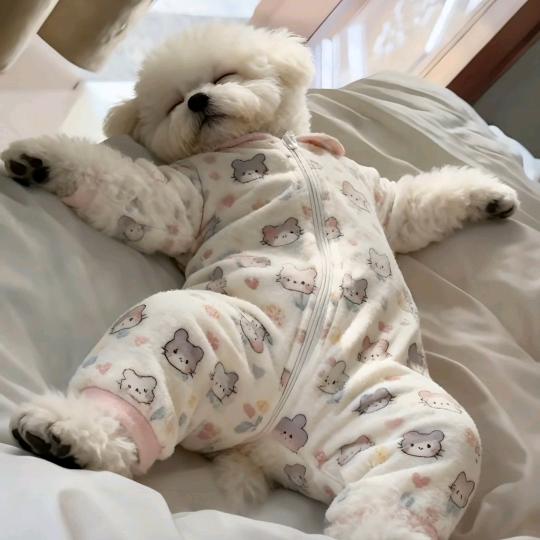 招财是只小比熊