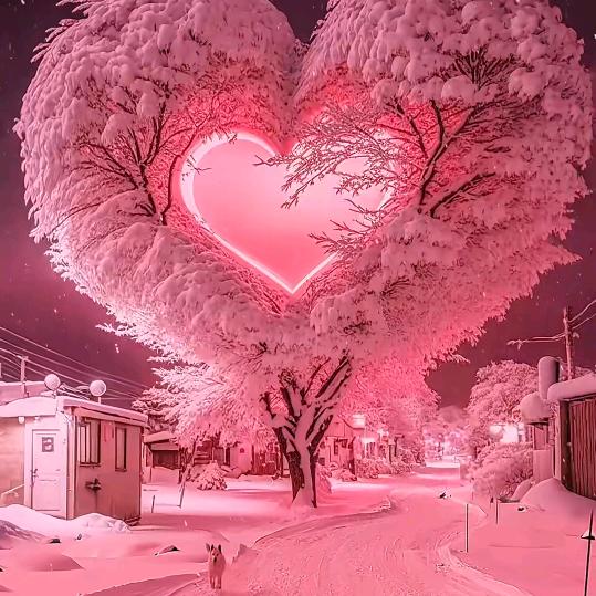 晚霞很美却不及你微微一笑