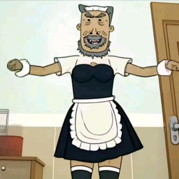 牛爷爷cos壮壮妈勾引胡英俊