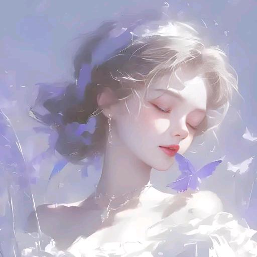 紫夜星辰头像