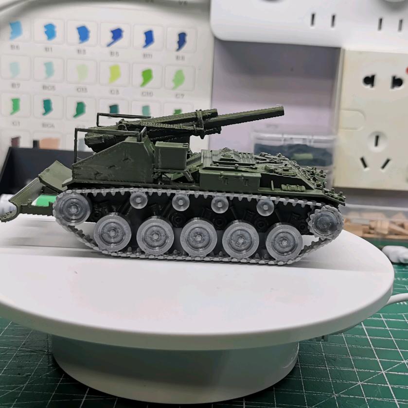 3D打印二战系列坦克模型