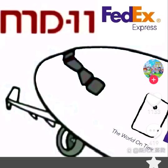 一架喜欢海豚跳的MD11，飞友