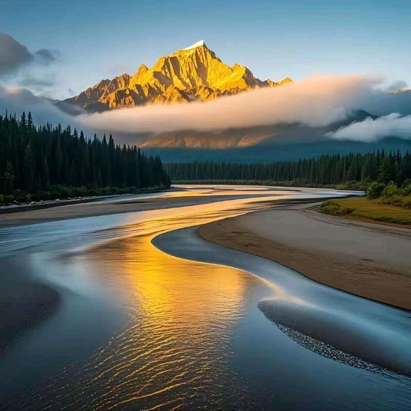 观山月