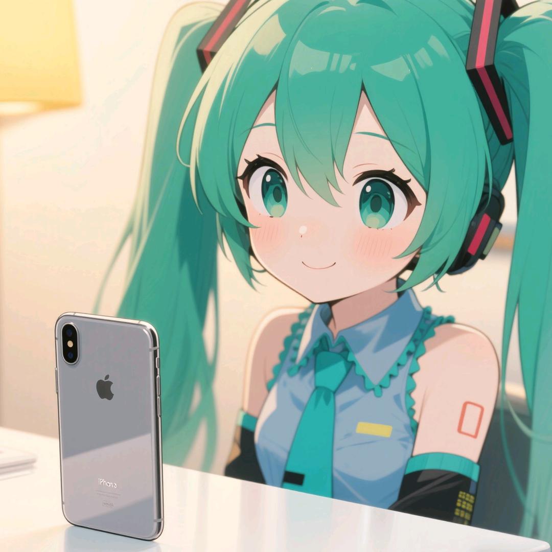 Cyber初音のiPhone
