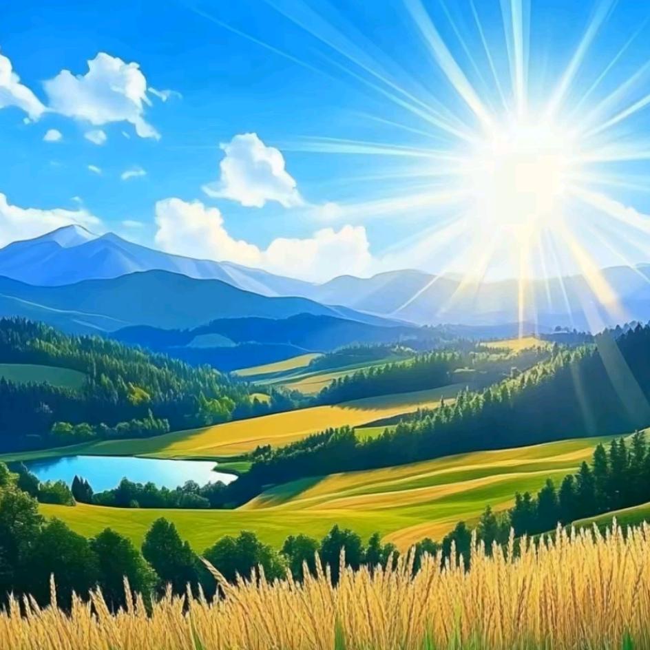 😇🍎🍒 暖暖阳光🍒🍎😇