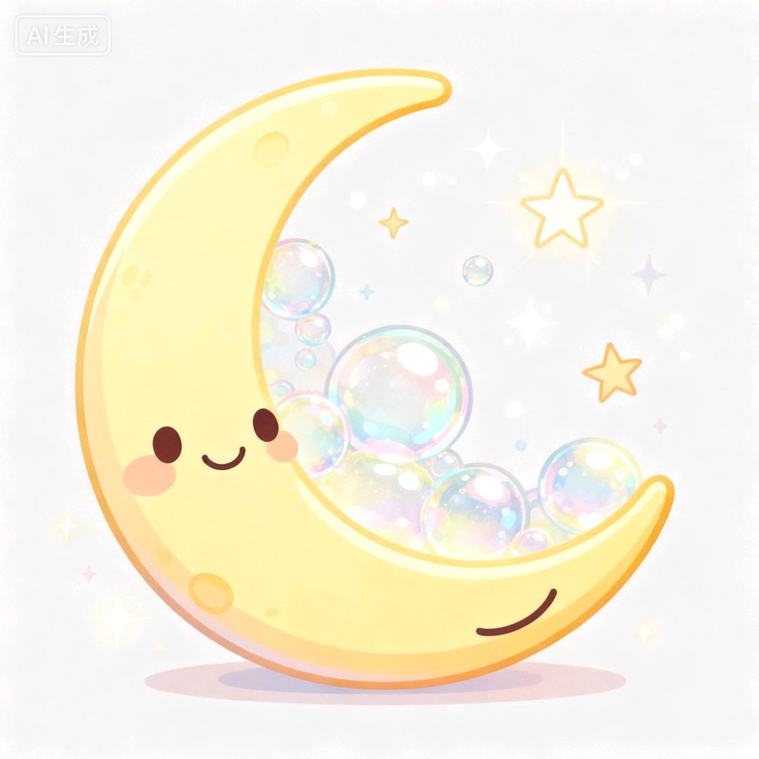 月牙泡泡