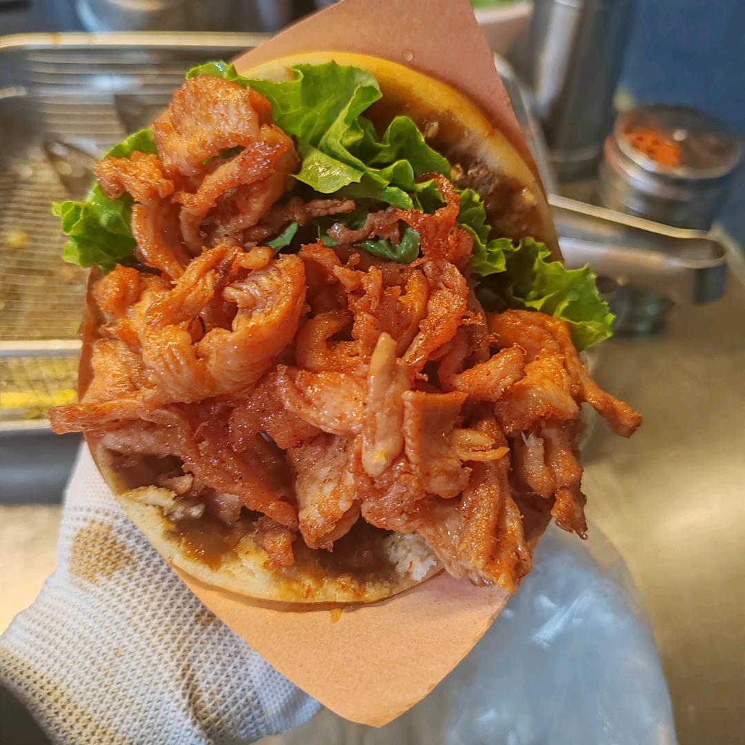 肉肉的里脊肉饼